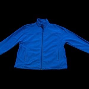 Fair Indigo Blue Fleece Zipper Jacket SO5021